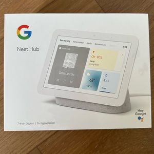 Google Nest Hub Generation 2 with 7” Smart Display